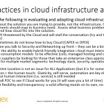 8. Best Practices in Cloud Implementation – IaaS best practices