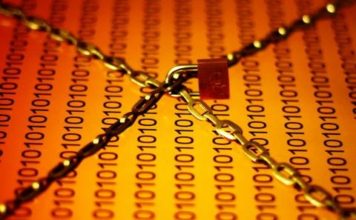 EU institutions are freewheeling into a cybersecurity crisis IT security image, bits with chains