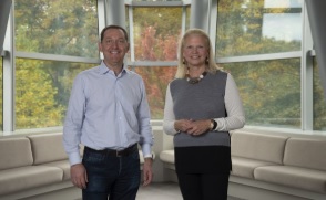 Jim Whitehurst, president and CEO, Red Hat with Ginni Rometty, chairman, president & CEO, IBM