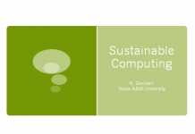 Summer Scan series: Dr. N. Gautam on sustainable computing Sustainable Computing FI