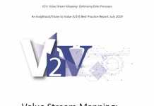 New V2V research explores Value Stream Mapping – a cutting-edge approach to data management Report cover for Value Stream Mapping: Optimizing data processes